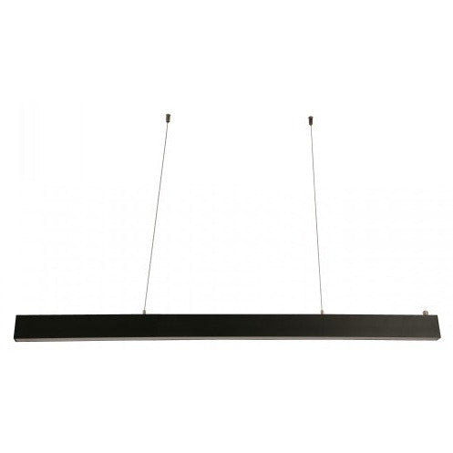 LAMP. LED COLGANTE NEGRO 1L 30W 100-277V 4000K