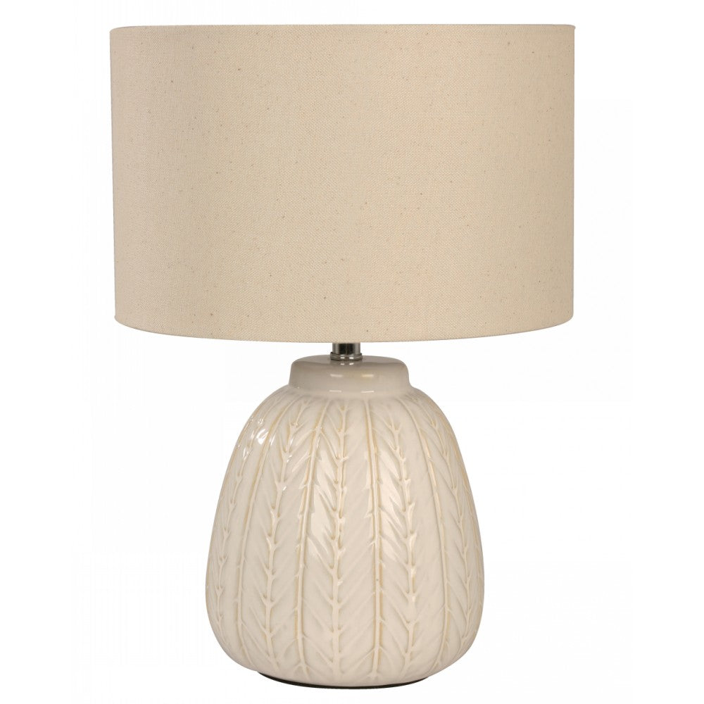 LAMP. MESA BLANCO 1L E27 60W