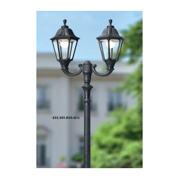 LAMP. EXT. POSTES P/FAROL (E35.201.R20.AXH70) NEBO OFIR/NOEMI NEGRO 2L HQI 70W