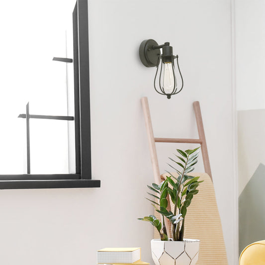 LAMP. PARED NEGRO 1L E27 40W