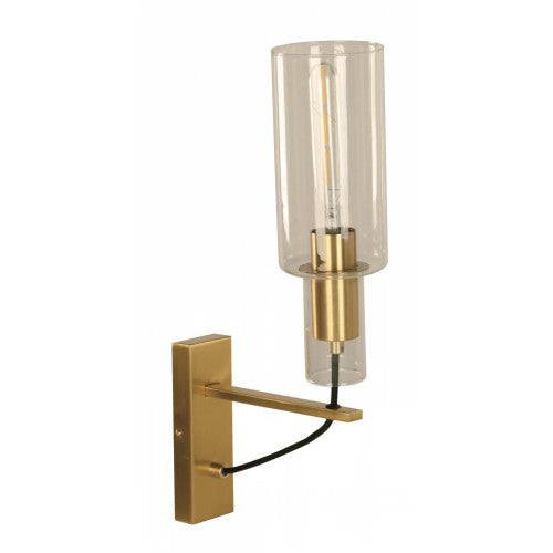 Lámpara Pared Bronce 1L E27 60W