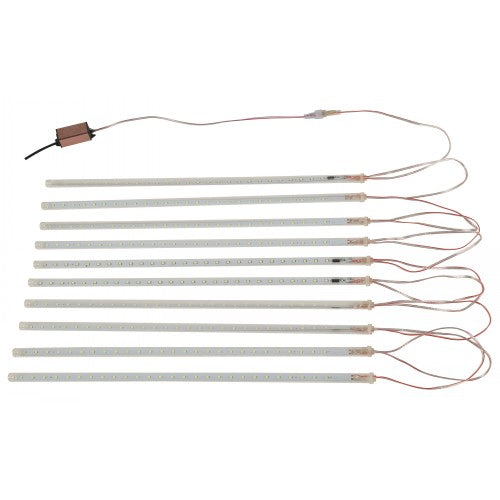 EXTENSION DE LUCES LED TRANSPARENTE 7W LUZ AZUL