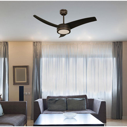 VENTILADOR LED DE TECHO 42" CHOCOLATE 1L 18W 6000K (CON CONTROL REMOTO)