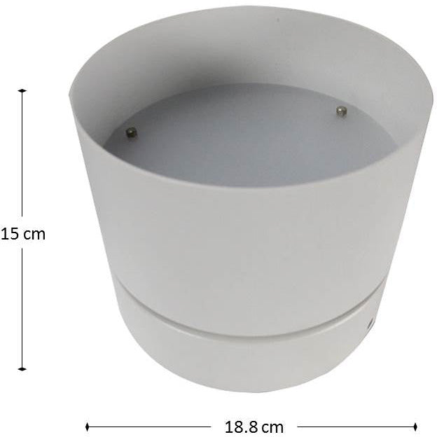 LAMP. LED TECHO BLANCO 1L 20W 100-265V 3000K