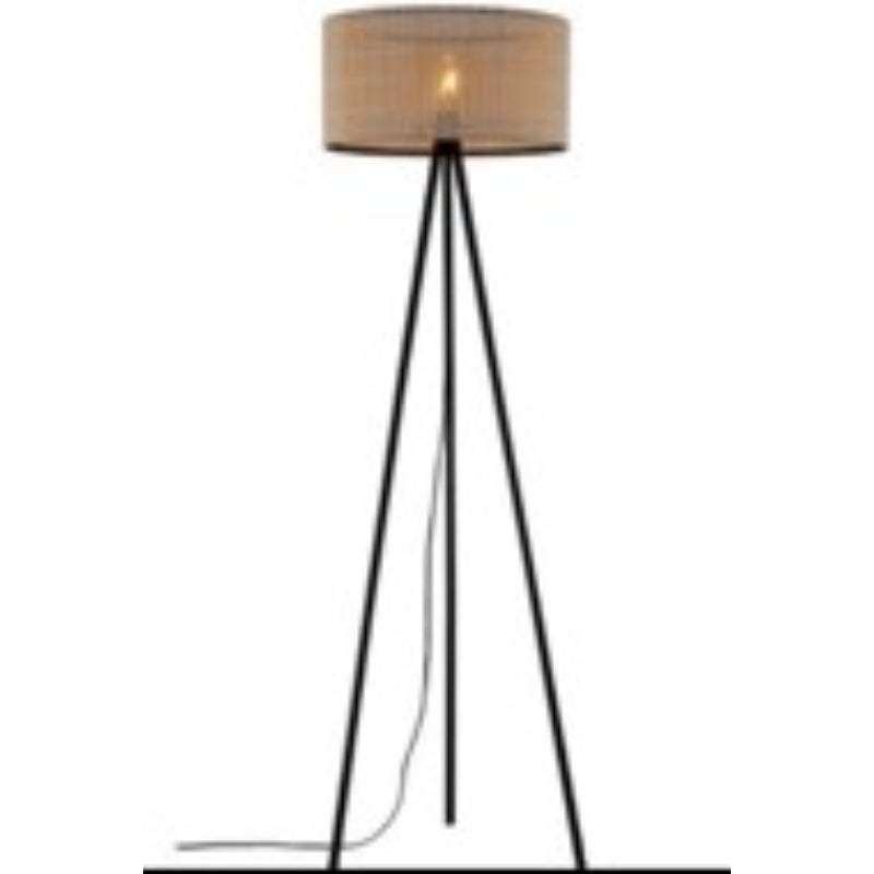 LAMP. DE PIE 1L NEGRO 10W 110V E27