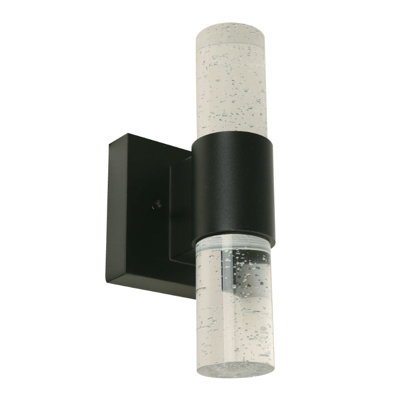 LAMP. LED EXT. PARED NEGRO 11W 110-240V 4000K