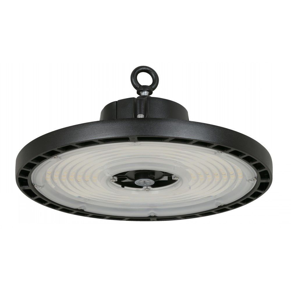 LAMP. LED HIGH BAY LIGHT NEGRO 120/150/200W 120-277V 5000K DIM. 0-10 AJUSTABLE VOLTAJE