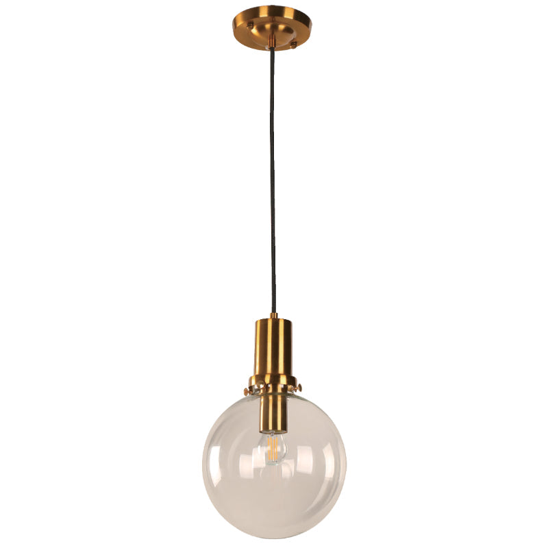 LAMP. TECHO BRONCE DORADO 1L E27 40W