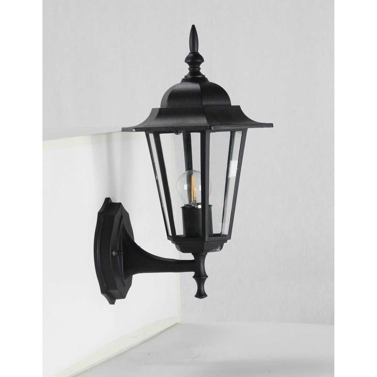 LAMP. EXT. PARED NEGRO 1L E27 100W