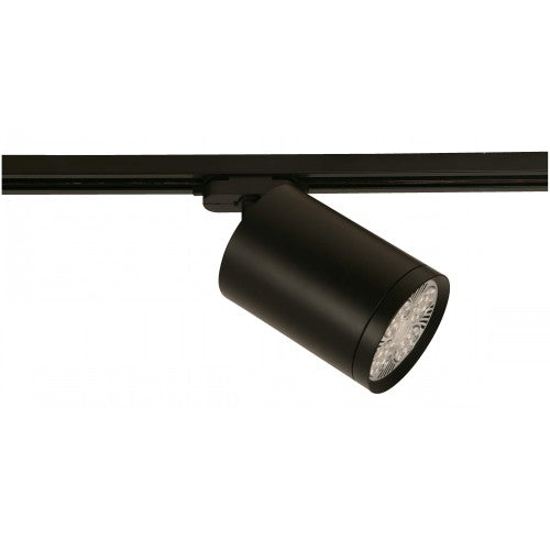 LAMP. TECHO RIEL NEGRO 1L E27 75W
