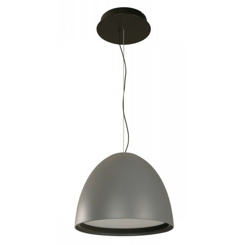 LAMP. LED COLGANTE NEGRO Y GRIS 30W 100-240V 3000K