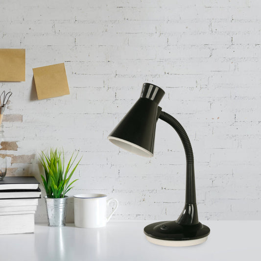 LAMP. ESCRITORIO NEGRO 1L E27 11W