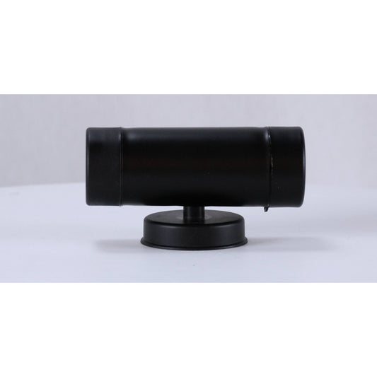 LAMP. EXT. PARED NEGRO 2L GU10 3W I/B LED