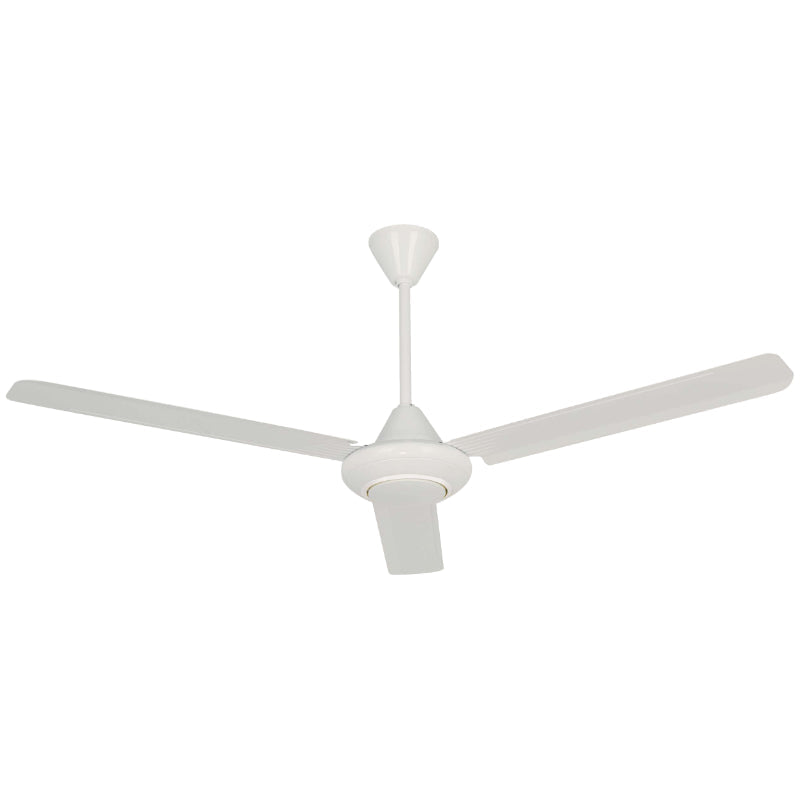 VENTILADOR DE TECHO 55" BLANCO CON CONTROL DE PARED