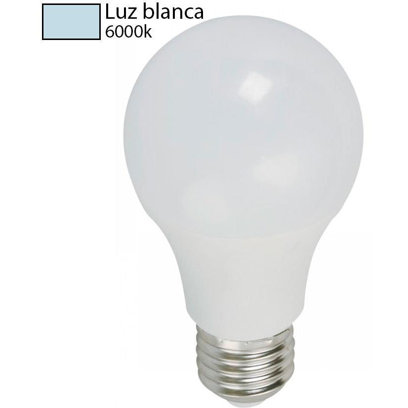 BOMBILLO LED A60 E27 12W 100-265V 6000K