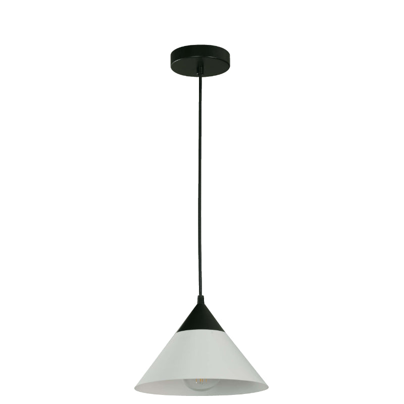LAMP. TECHO NEGRO 1L E27 10W