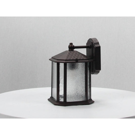 LAMP. EXT. PARED BRONCE OSCURO 1L E27 60W