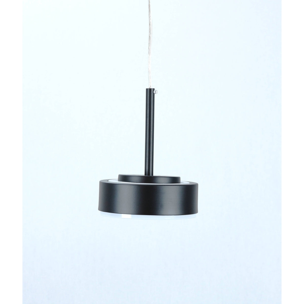 LAMP. LED COLGANTE NEGRO 6W 100-240V 3000K