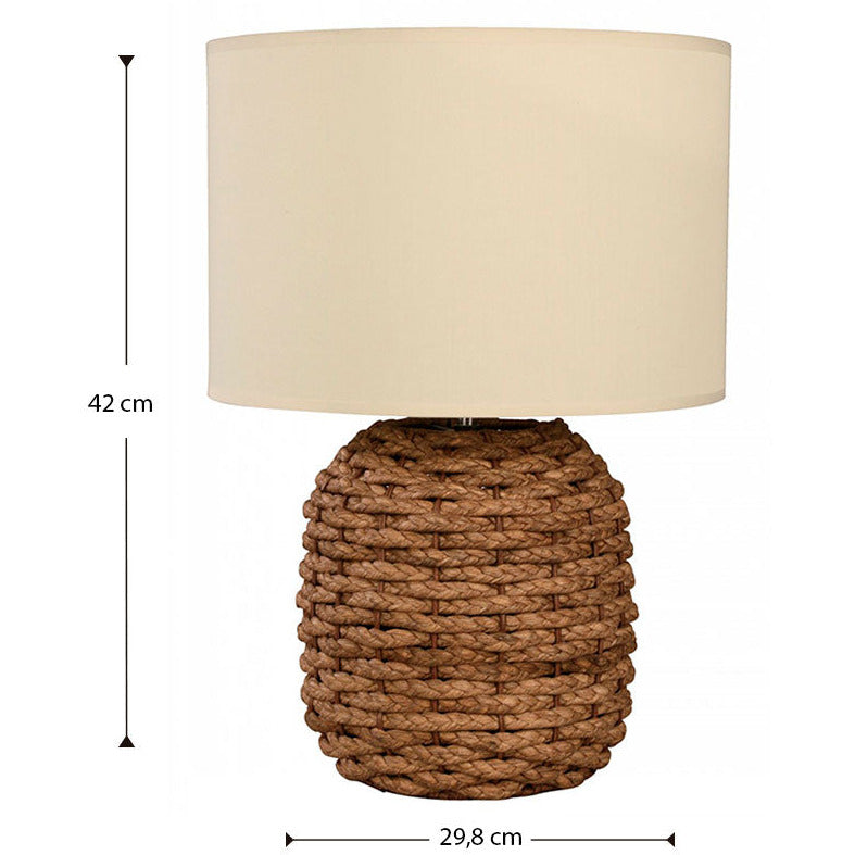 LAMP. MESA CHOCOLATE 1L E27 60W