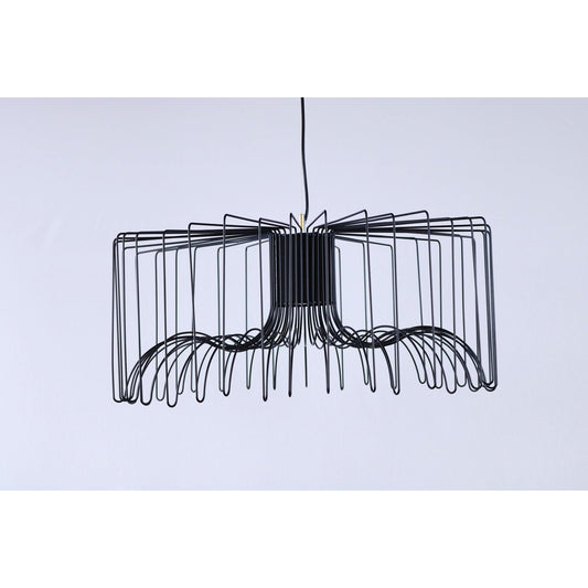 LAMP. COLGANTE NEGRO 1L E27 40W
