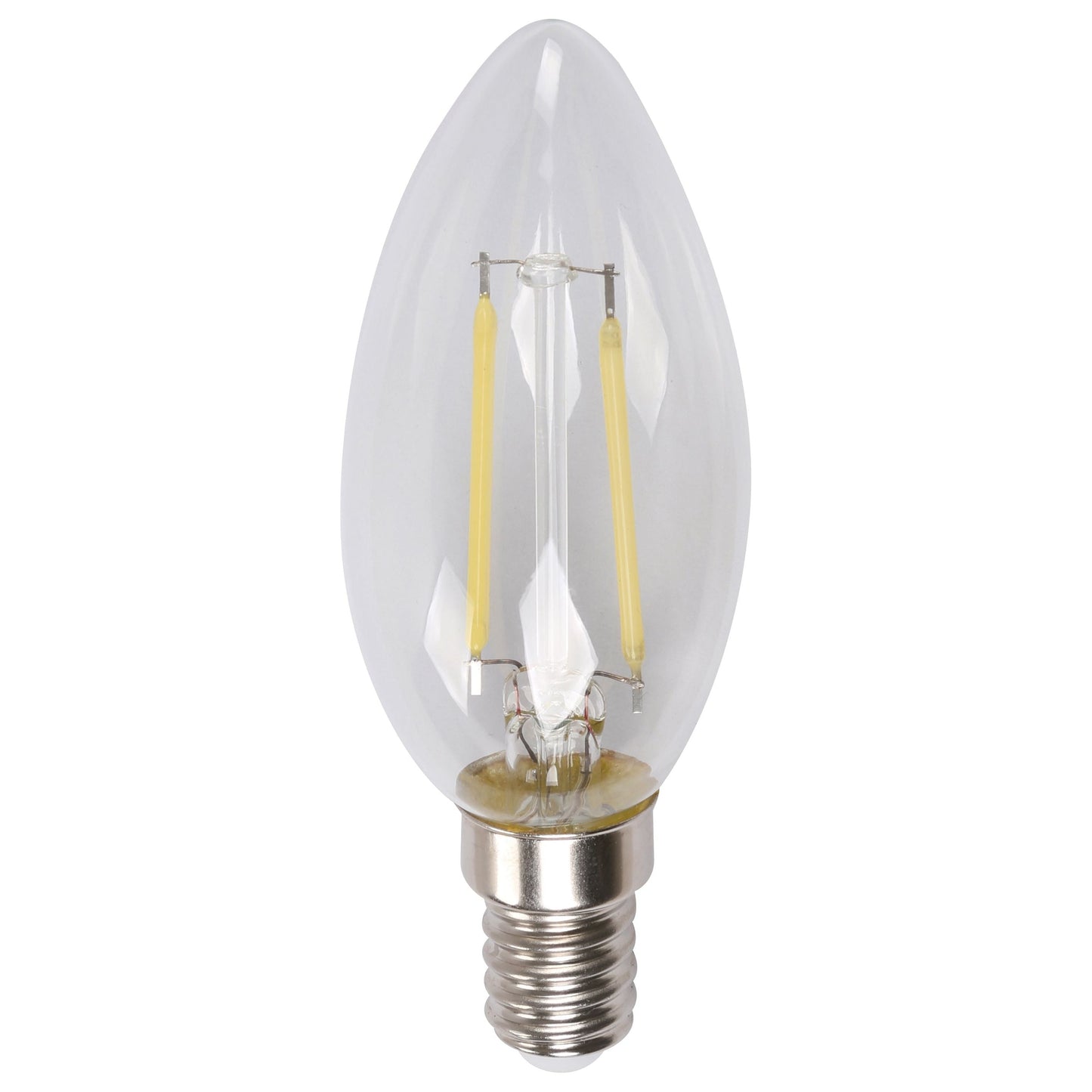 BOMBILLO LED FILAMENTO TORPEDO E14 2W 120V 6500K