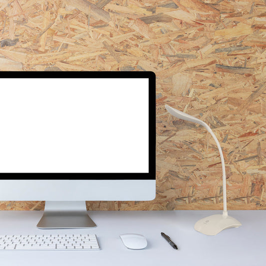 LAMP. LED ESCRITORIO BLANCO 1L 2W 5V 6500K (TOQUE, CON USB)