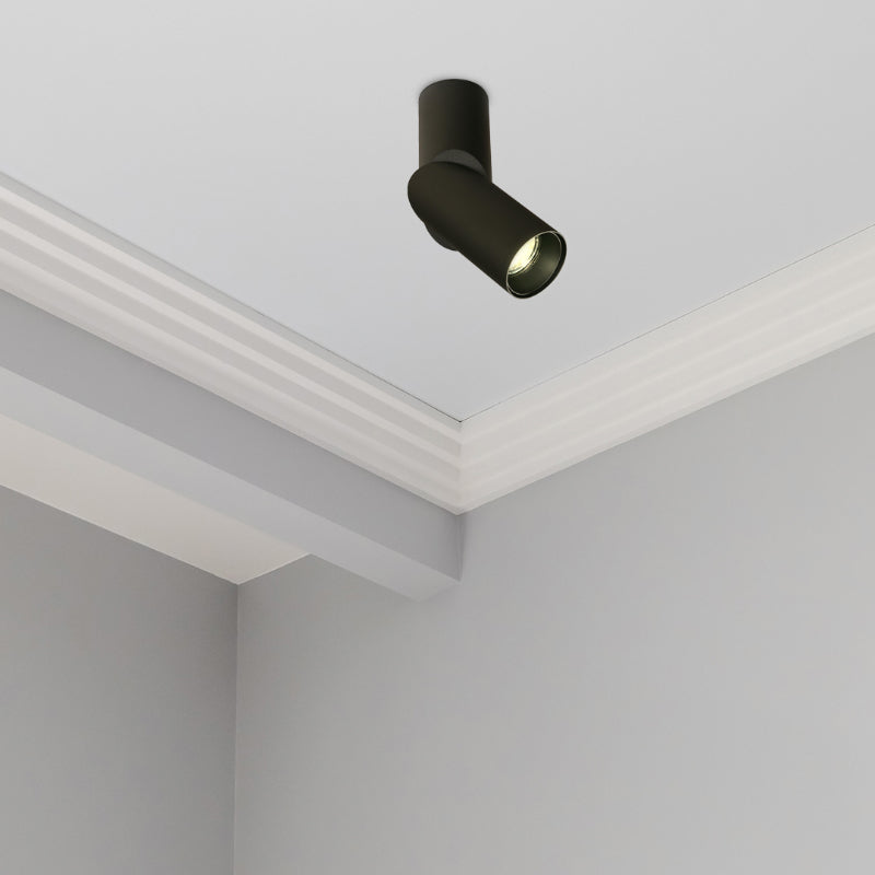 Lámpara Techo Negro 1L Gu10 13W