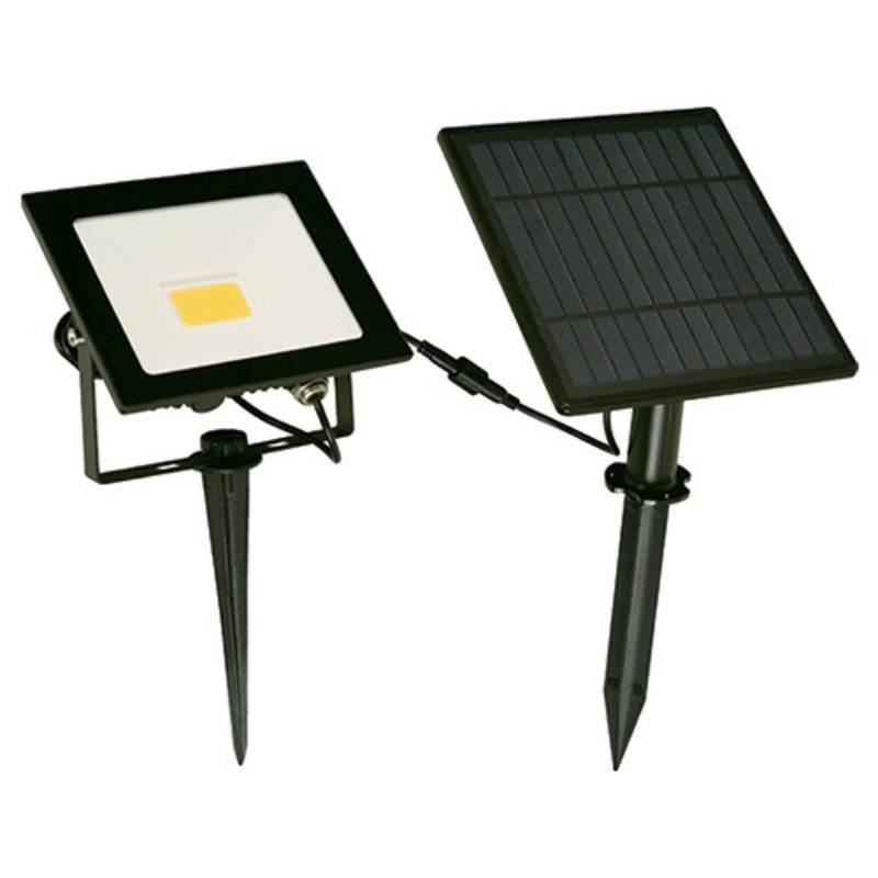 LAMP. EXT. LED ESTACA SOLAR NEGRO 8W 3.7V 3000K