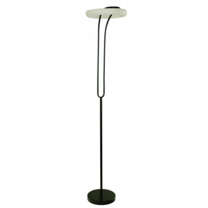 LAMP. LED DE PIE ACABADO NEGRO 18W 3000K 4000K 6000K CCT SWITCH