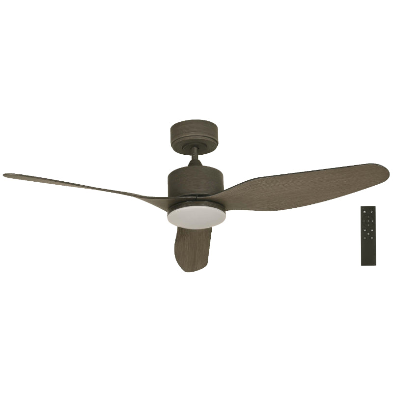 VENTILADOR LED DE TECHO 46"CHOCOLATE 20W 3000/4000/6000K CONTROL REMOTO (DC MOTOR)