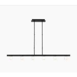 LAMP. LED COLGANTE ESFERA LARGE ACAB. NEGRO 25.1W 2700K 277V