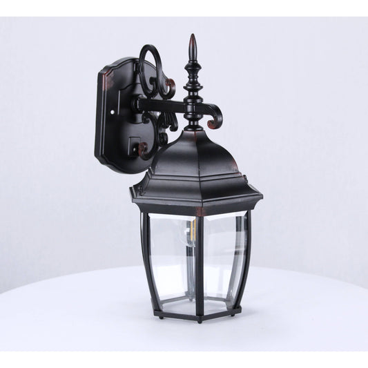 LAMP. EXT. PARED NEGRO 1L E27 100W