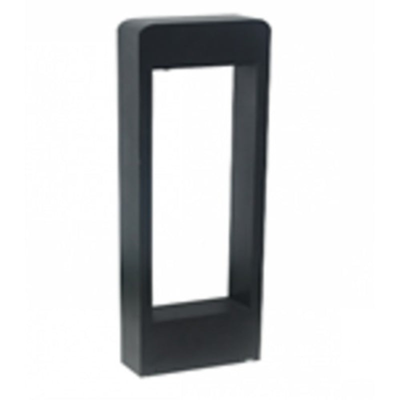 LAMP. EXT. BOLARDO NEGRO 1L GU10 10W