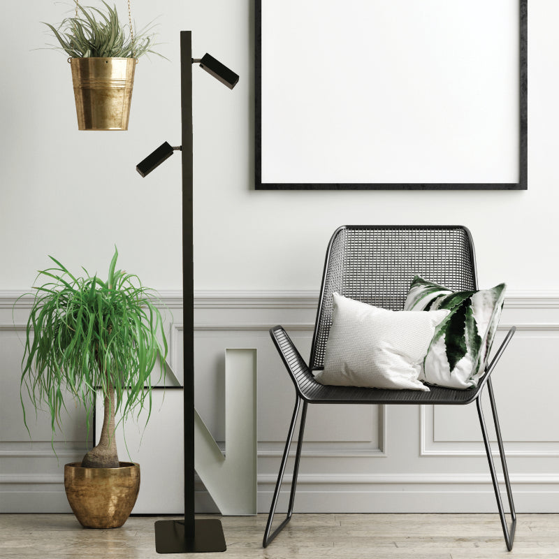 LAMP. LED PIE NEGRO 1L 5W 100-240V 2700K