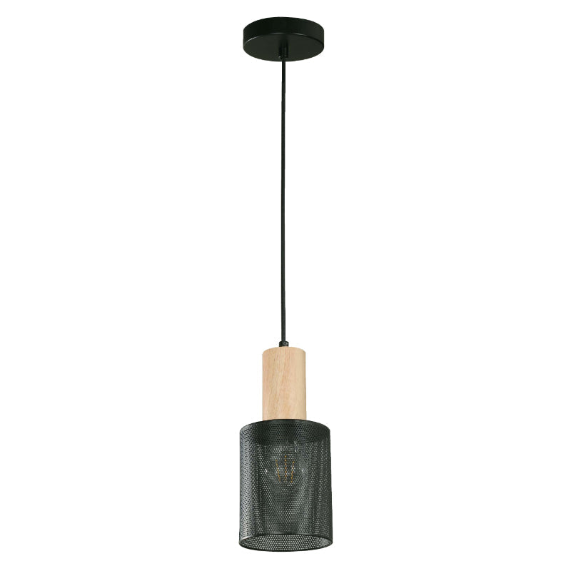 LAMP. TECHO NEGRO 1L E27 40W