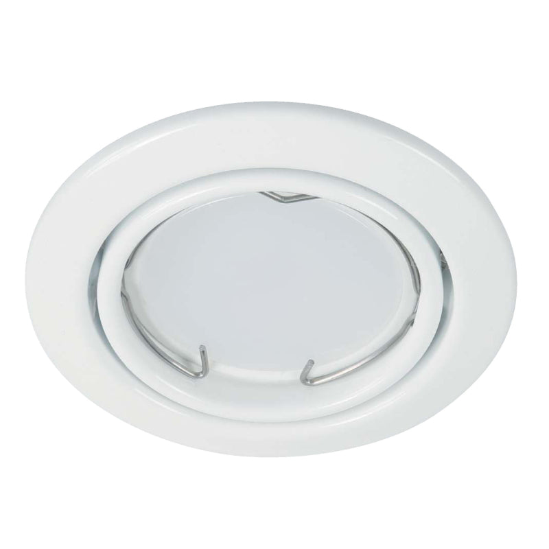 LAMP. TECHO BLANCO 1L GU10 5W (INCLUYE BOMBILLO LED ATENUABLE)