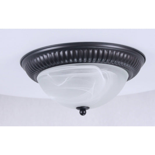 LAMP. TECHO CHOCOLATE 1L E27 60W (2 PIEZAS)