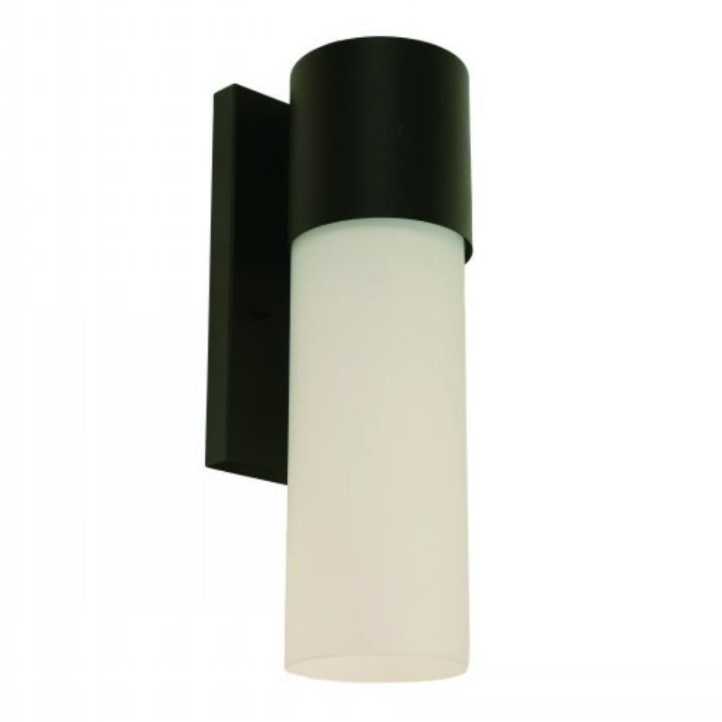 LAMP. EXT. DE PARED NEGRO 1L E27 10W
