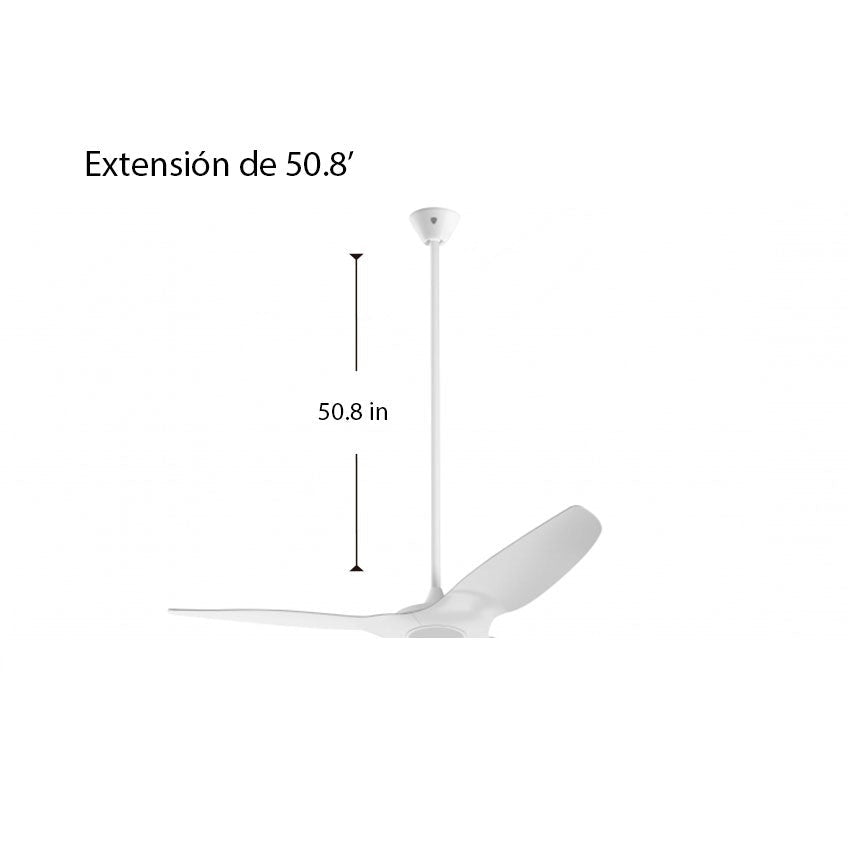 EXTENSIÓN HAYKU L BARRA DE 51' BLANCO