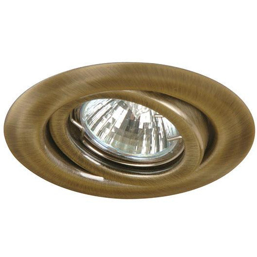 LAMP. TECHO ROSCA JC*1L 20W ACAB. BRONCE ANTIGUO