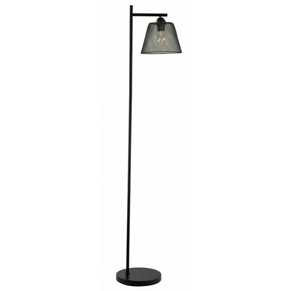 LAMP. DE PISO 1L NEGRO 40W 120V E27