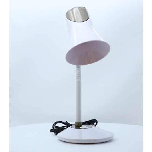LAMP. ESCRITORIO BLANCO Y NEGRO 1L E27 9W