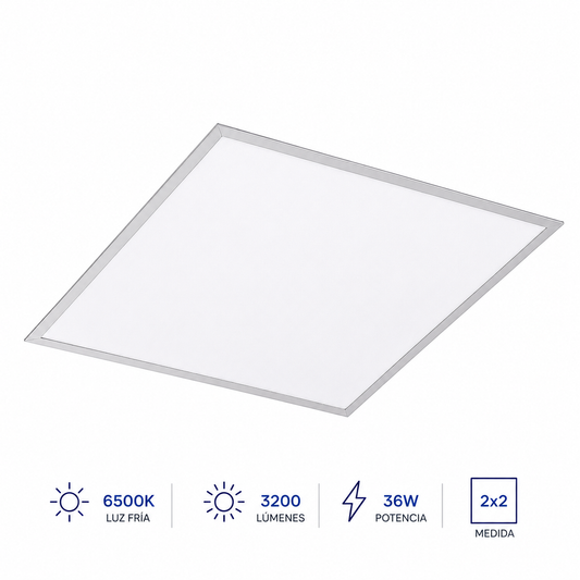 LAMP LED 2X2 3200LM 6500K 36W