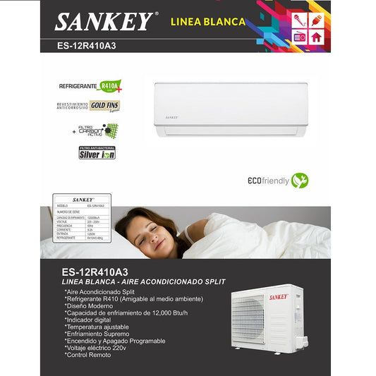 AIRE ACONDICIONADO SPLIT 12000 BTU/h