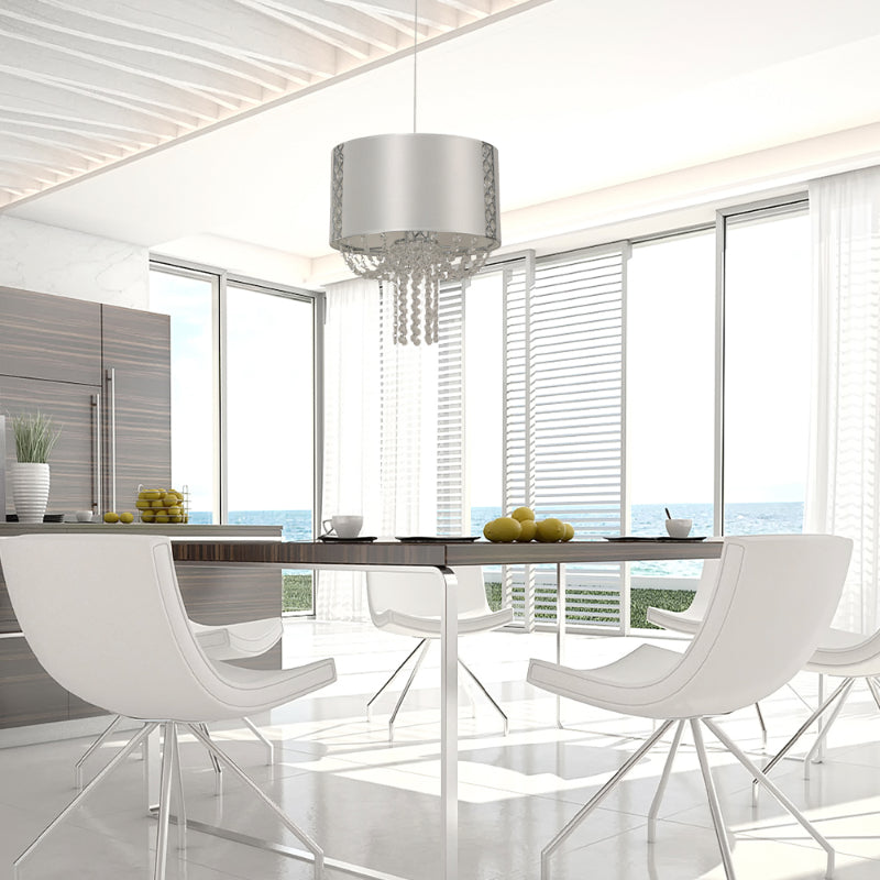 Lámpara Colgante Blanco 1L E27 60W