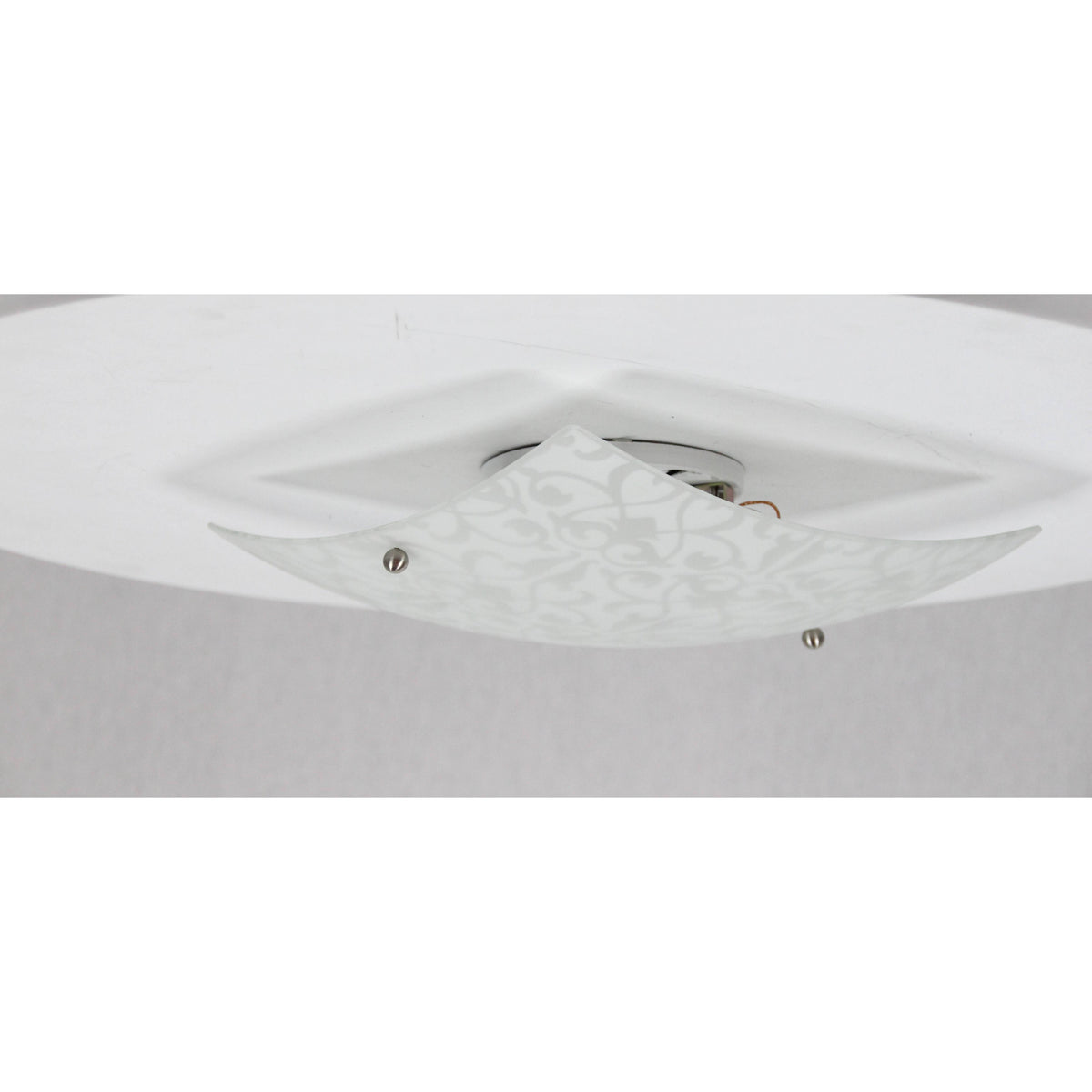 LAMP. TECHO NIQUEL SATINADO 3L E27 60W