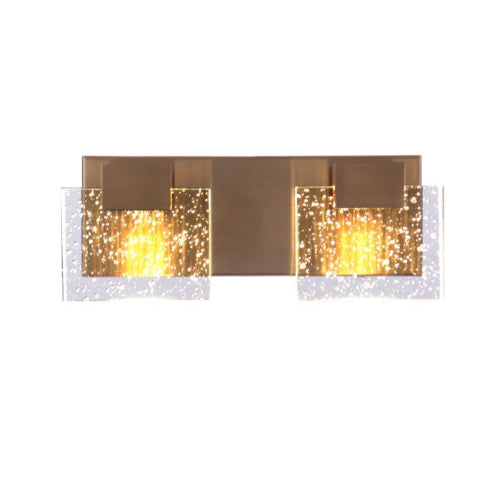 LAMP. EXT. LED DE PARED NIQUEL 14W 120V 3000K ATENUABLE