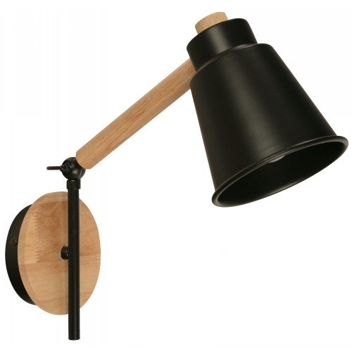 LAMP. PARED NEGRO 1L E27 40W