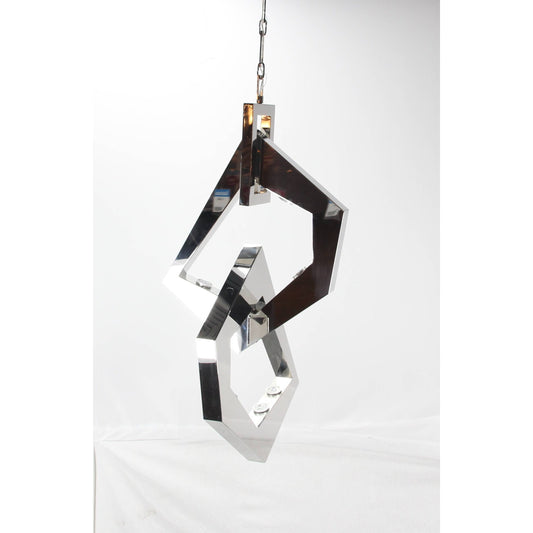LAMP. TECHO PLATEADO 8L GU10 50W (I/B)