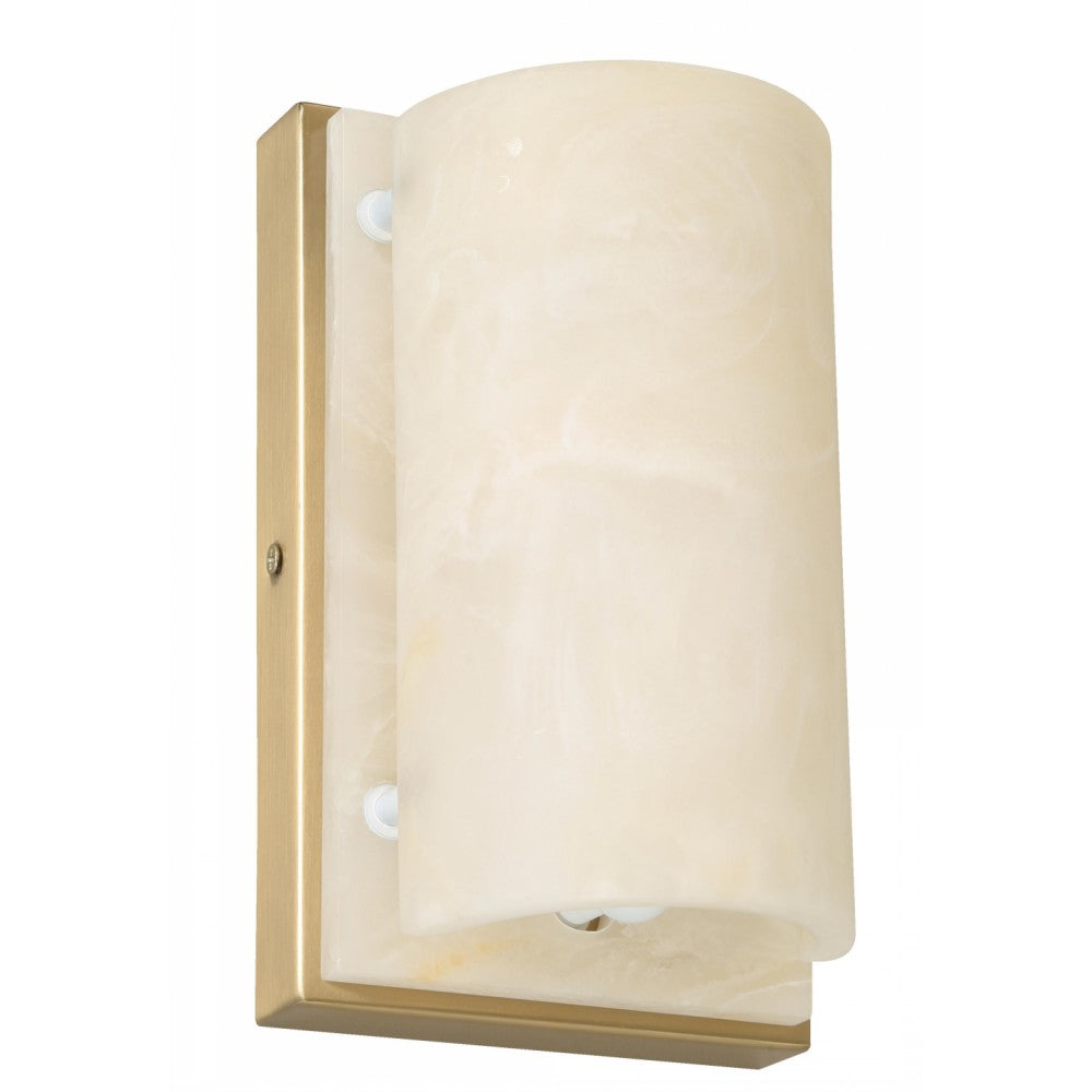 LÁMPARA DE PARED BRONCE SATINADO 1L G9 25W
